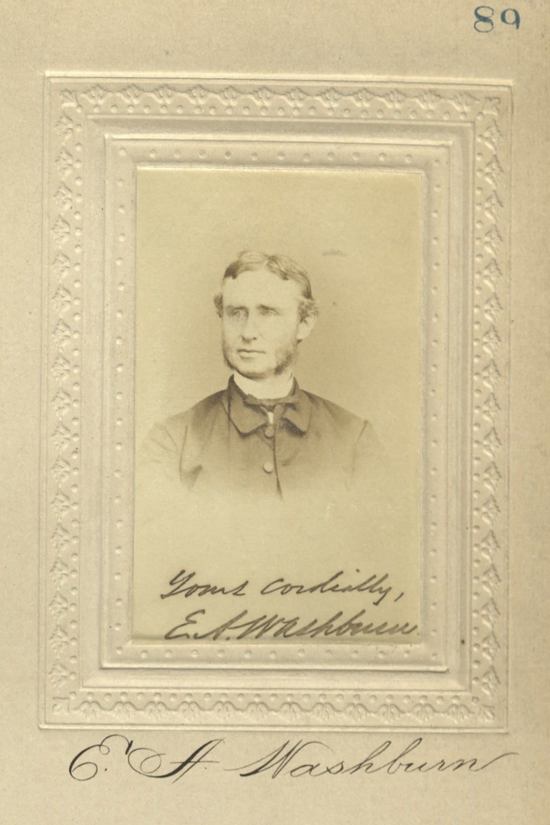 Member portrait of Edward A. Washburn